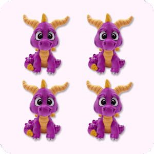 Spyro Plush 4PCS